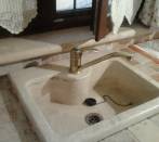 Lavabo travertino